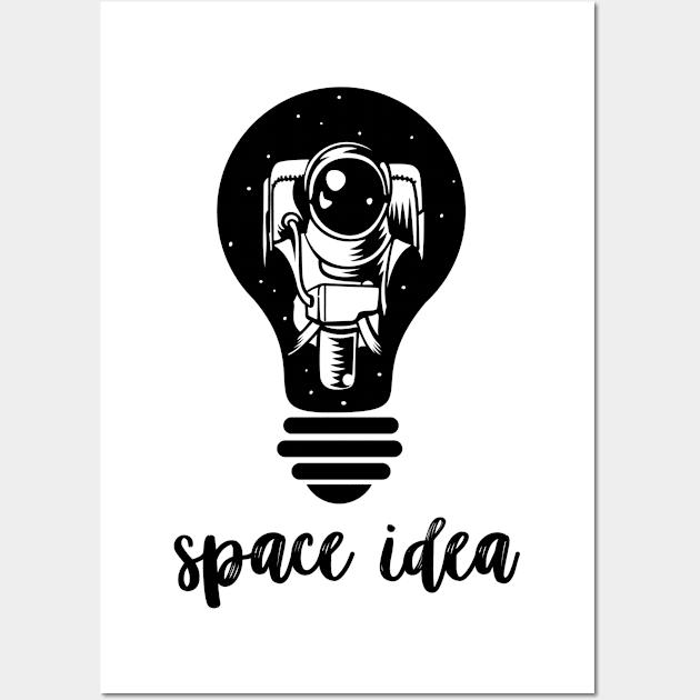 Space idea Wall Art by Whatastory